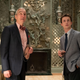 Sam Waterston and Dylan Minnette in The Dropout